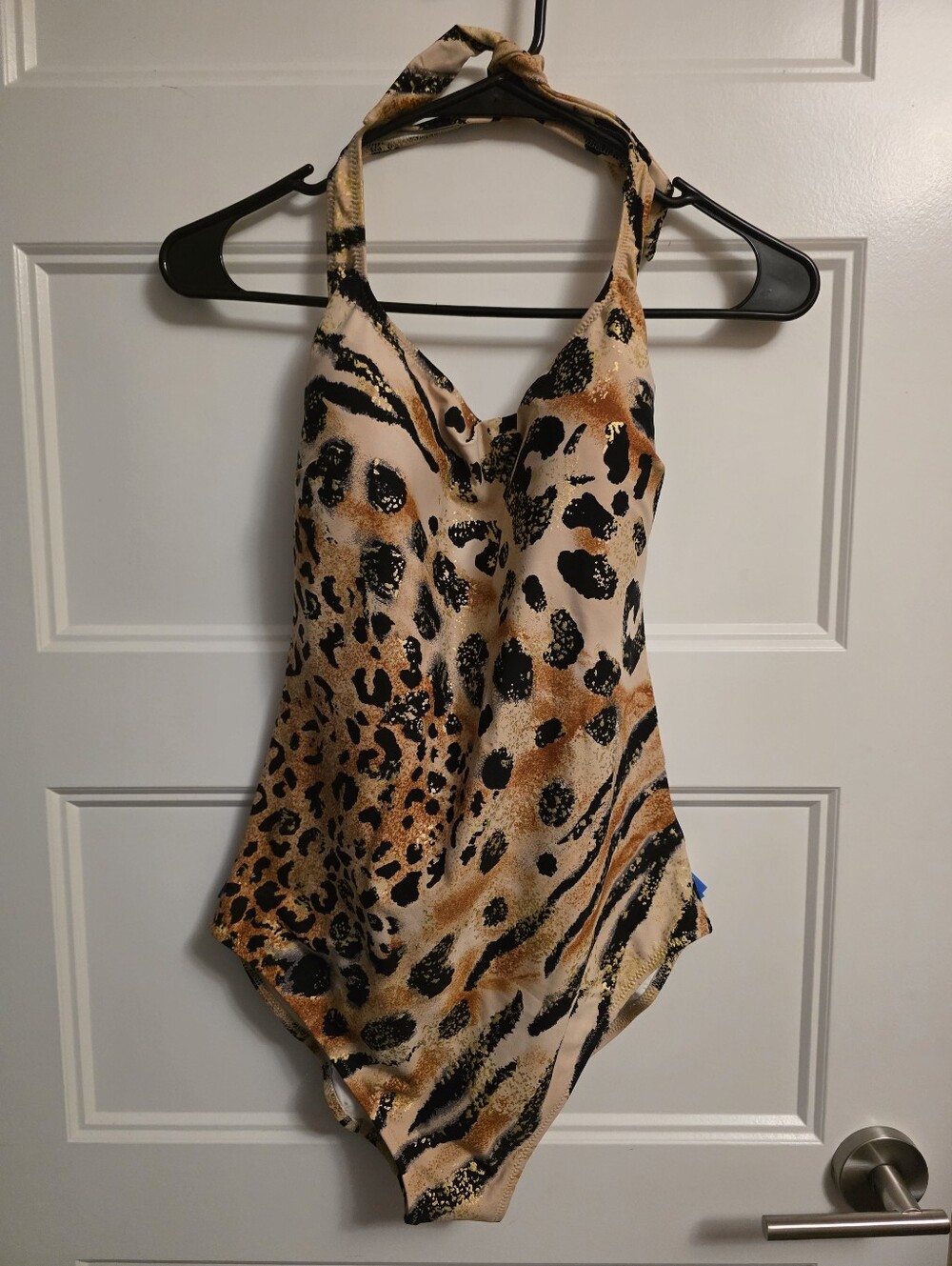 Gottex Women's Safari Princess Diana Halter One-Piece Swimsuit